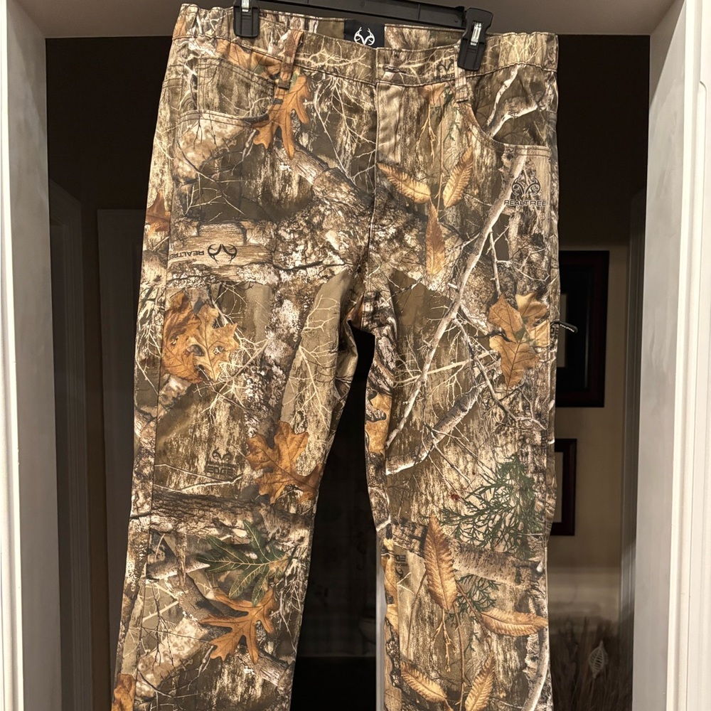Realtree men's 5-pocket camouflage EDGE camo camouflage pattern Sz 32-34
